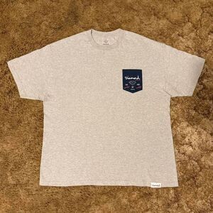 Diamond Supply Co. Small Pocket T-Shirt Grey XLarge